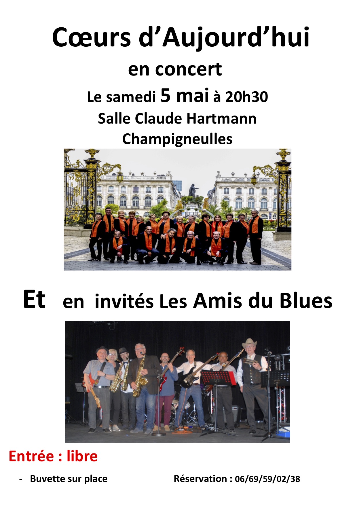 Affiche concert annuel 2018