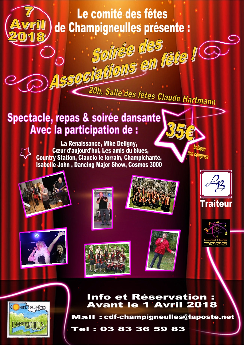 Affiche soire e d avril